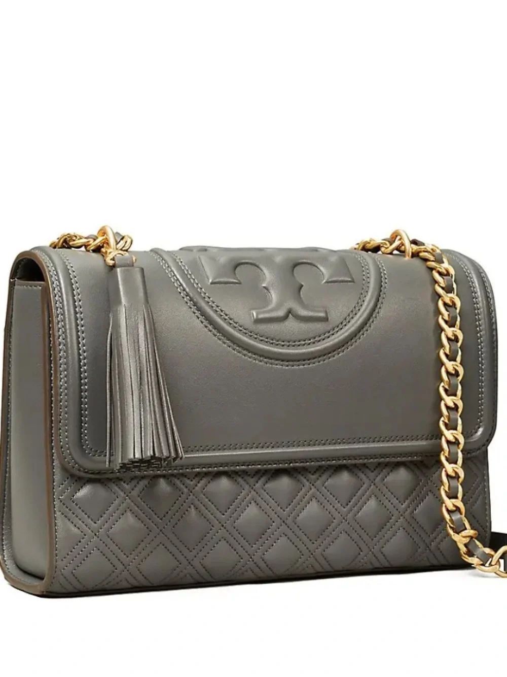 Tory Burch Small Matte Fleming Crossbody Bag/Dust Bag $598